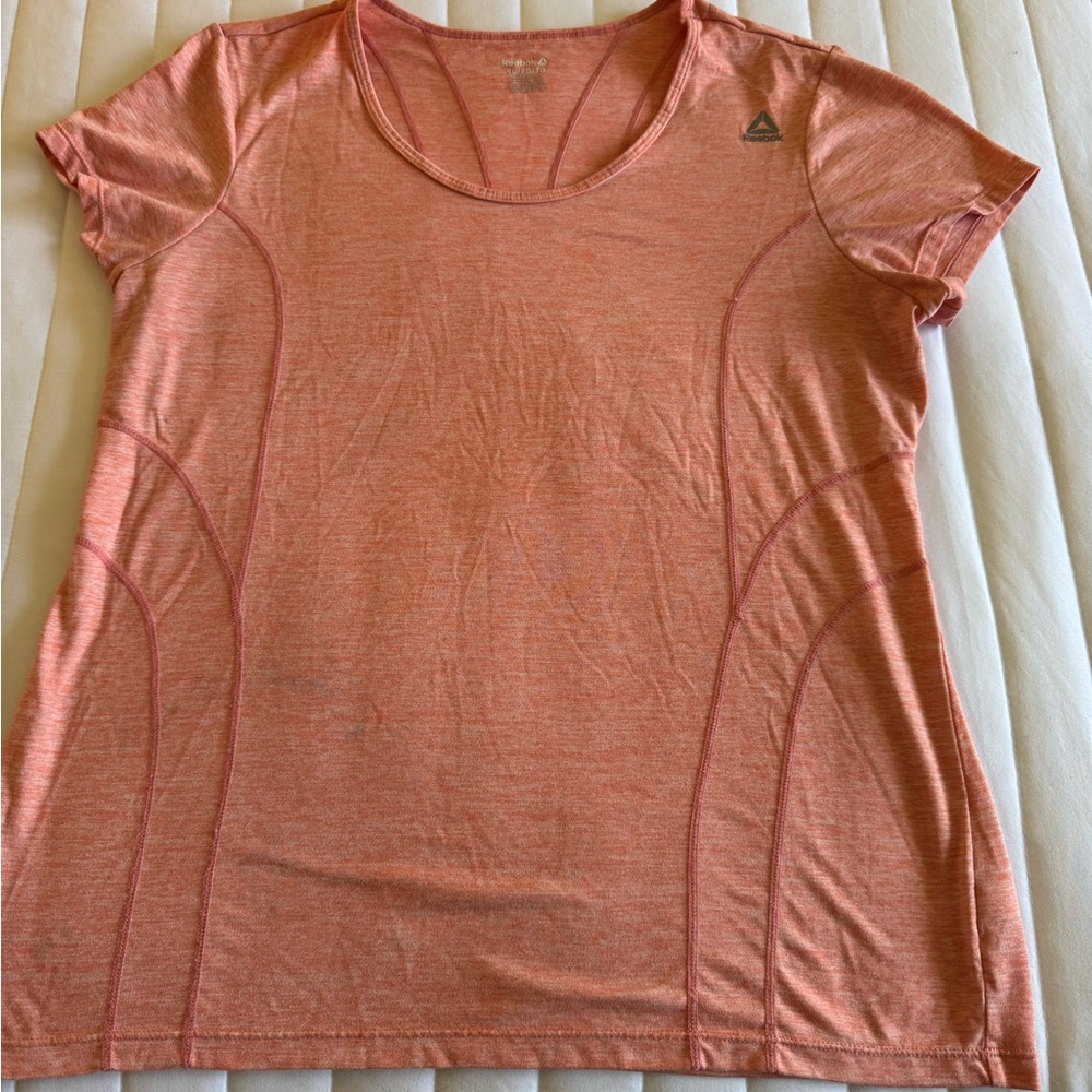Reebok Women's Pink Athletic Top